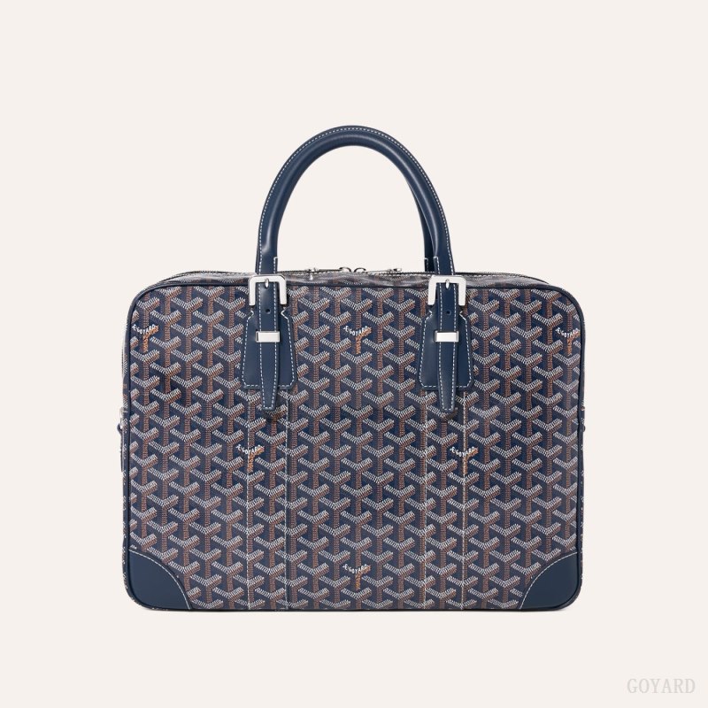 Maletín Goyard Ambassade MM Document Case Azul Marino Azules | GY-PQD8989