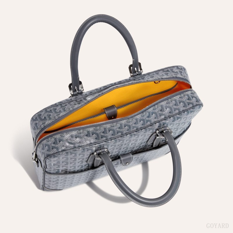 Maletín Goyard Ambassade MM Document Case Gris | GY-RJY9058
