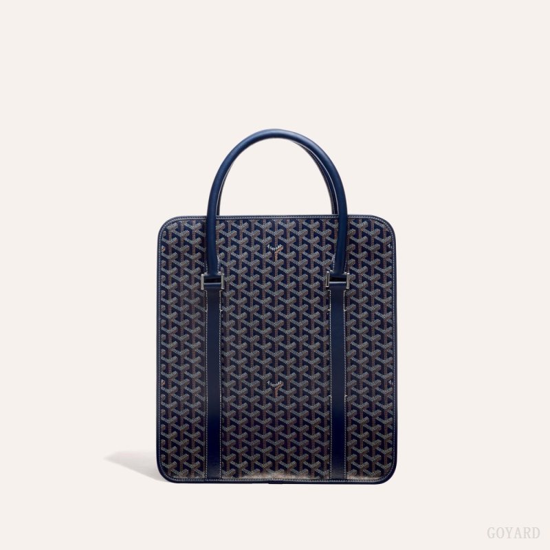 Maletín Goyard BOURGOGNE BAG Azul Marino Azules | GY-GBE5072