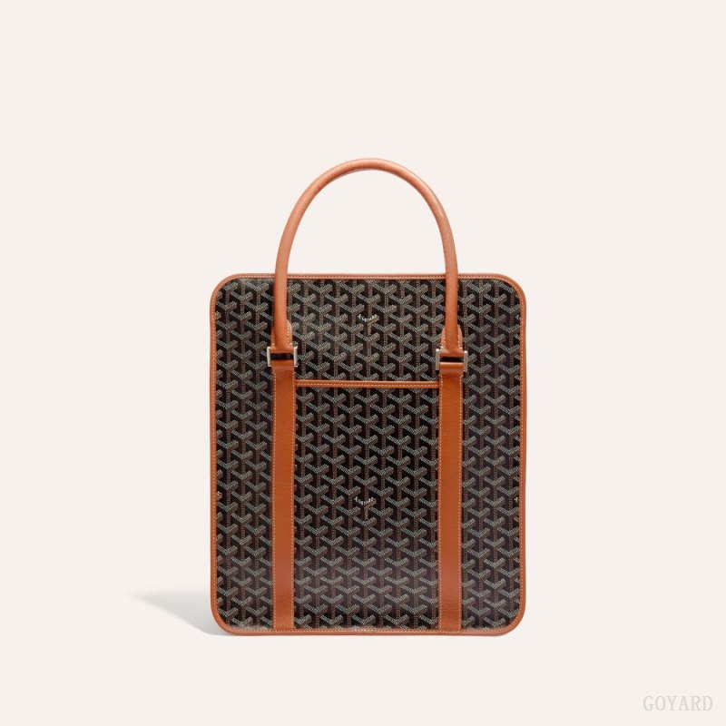 Maletín Goyard BOURGOGNE BAG Negras Marrones | GY-TJL8732