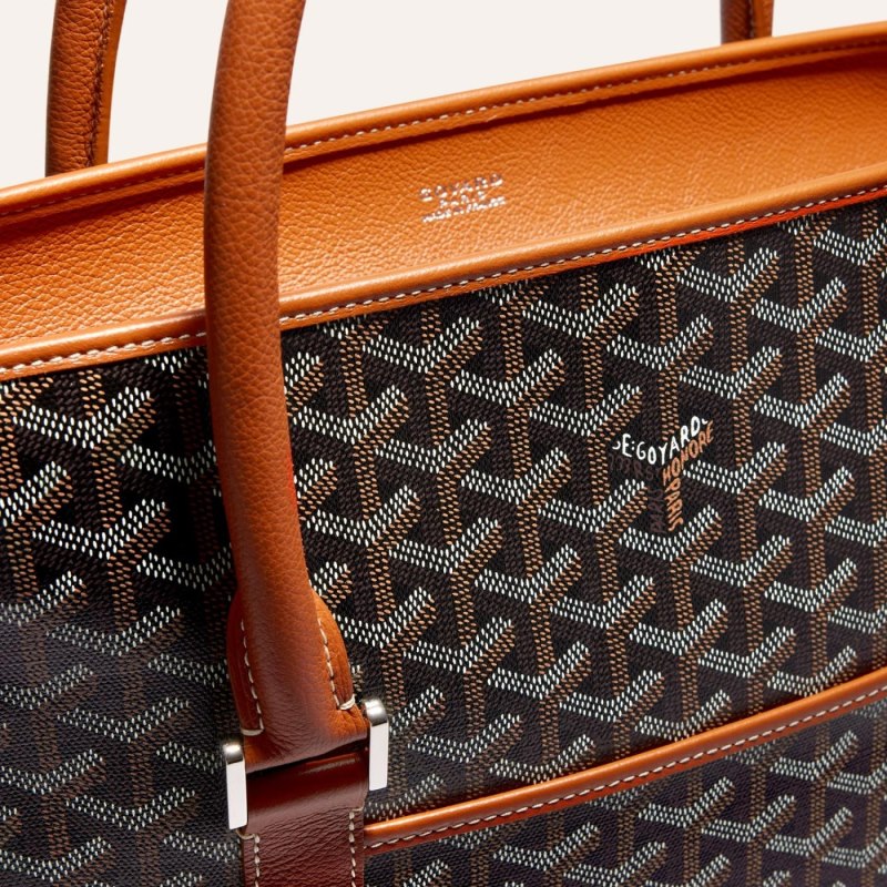 Maletín Goyard BOURGOGNE BAG Negras Marrones | GY-TJL8732