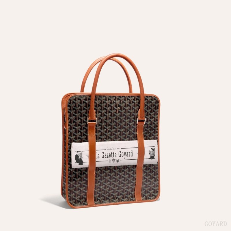 Maletín Goyard BOURGOGNE BAG Negras Marrones | GY-TJL8732