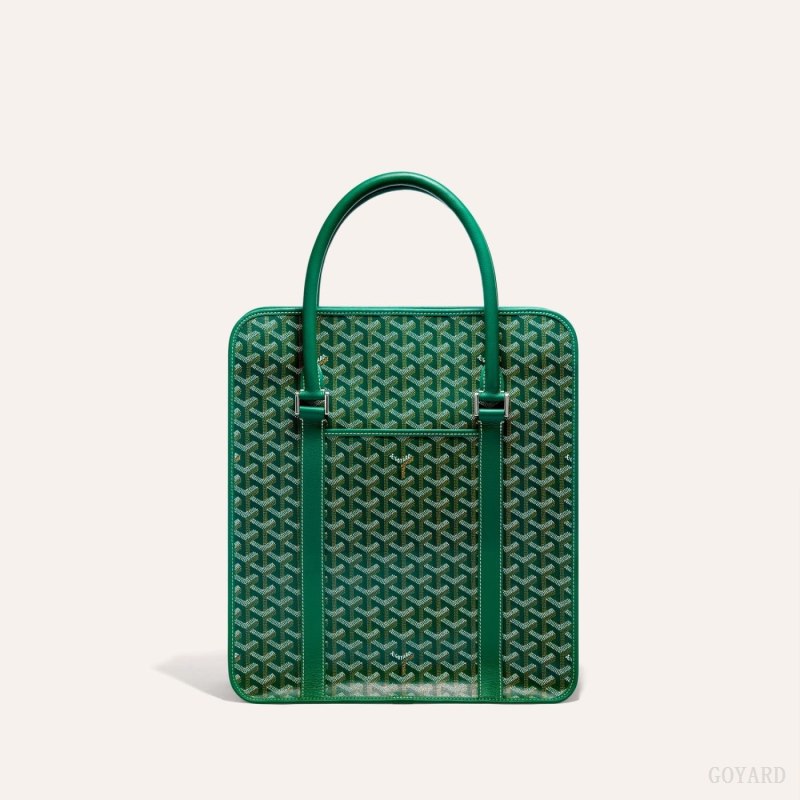 Maletín Goyard BOURGOGNE BAG Verde | GY-UBH4880