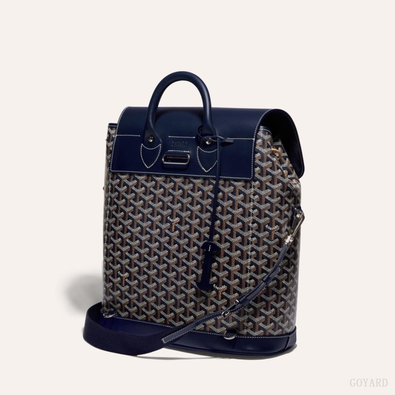 Mochilas Goyard ALPIN MM BACKPACK Azul Marino Azules | GY-TUO6758