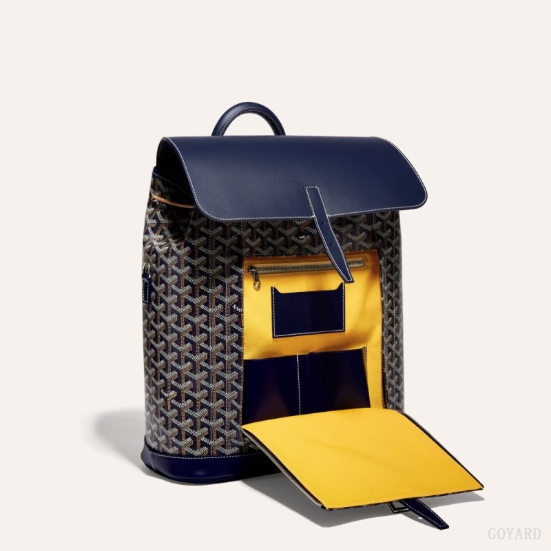 Mochilas Goyard ALPIN MM BACKPACK Azul Marino Azules | GY-TUO6758
