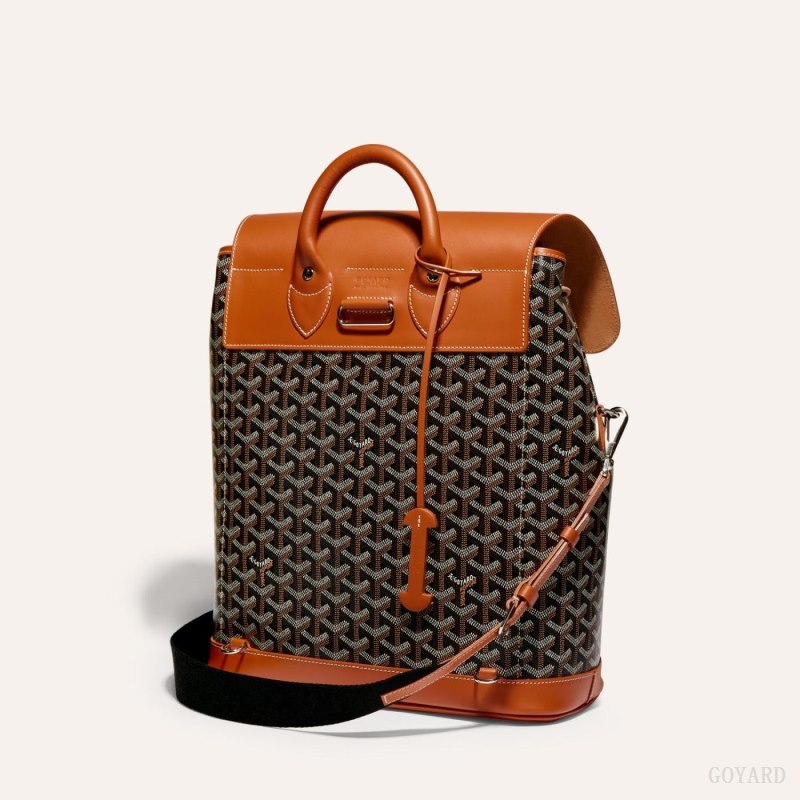 Mochilas Goyard ALPIN MM BACKPACK Negras Marrones | GY-KWU5325
