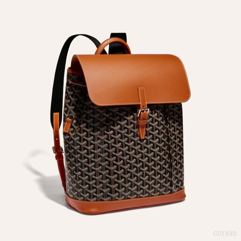 Mochilas Goyard ALPIN MM BACKPACK Negras Marrones | GY-KWU5325