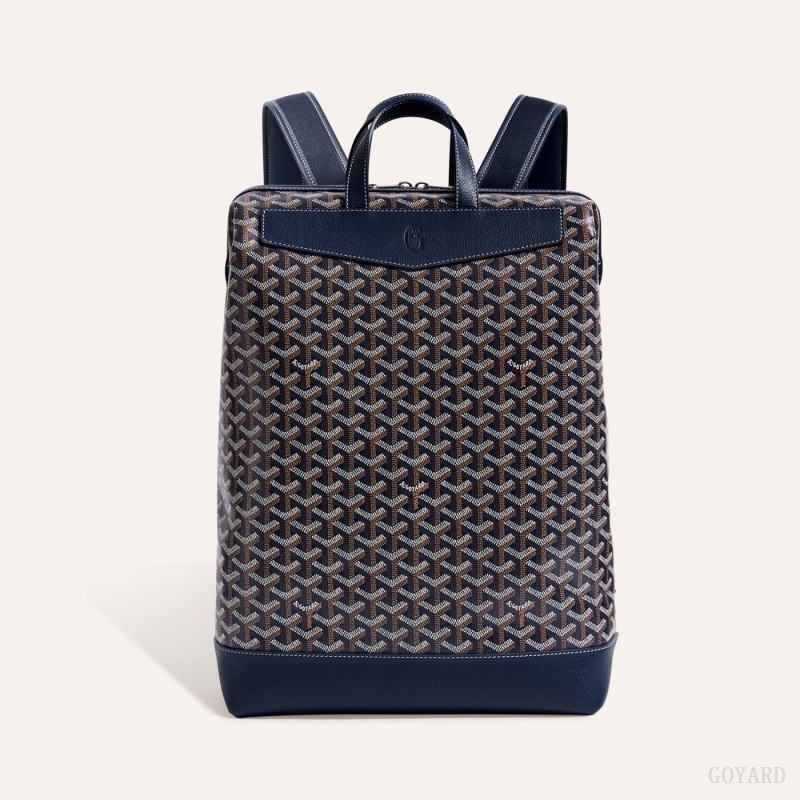 Mochilas Goyard Cisalpin Backpack Azul Marino Azules | GY-ZAH5072