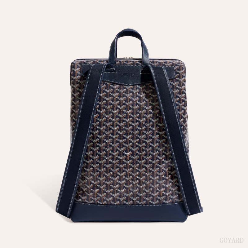 Mochilas Goyard Cisalpin Backpack Azul Marino Azules | GY-ZAH5072