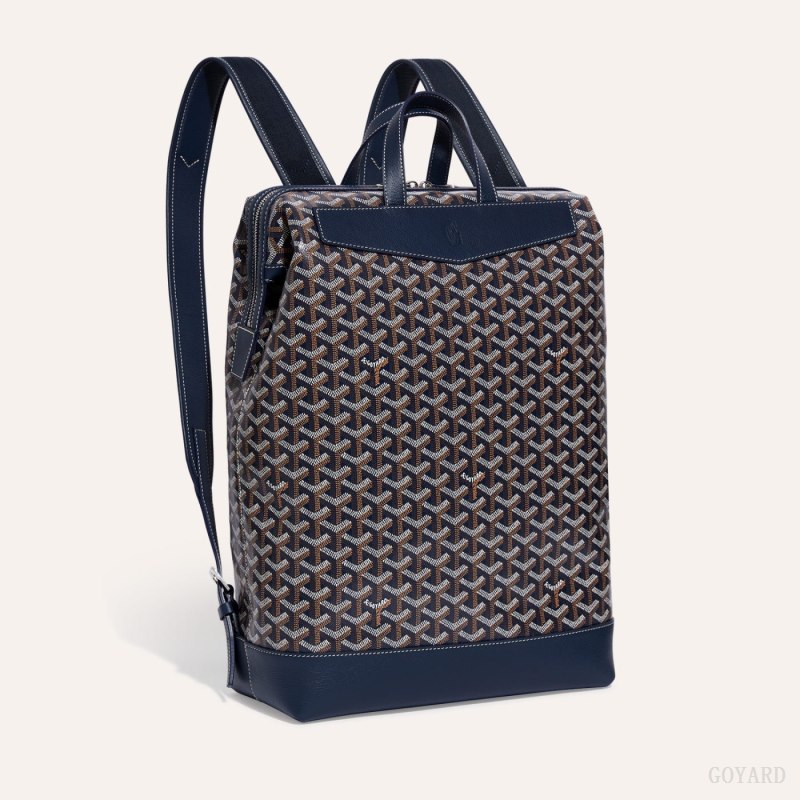 Mochilas Goyard Cisalpin Backpack Azul Marino Azules | GY-ZAH5072