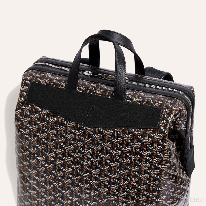 Mochilas Goyard Cisalpin Backpack Negras | GY-CYJ1337