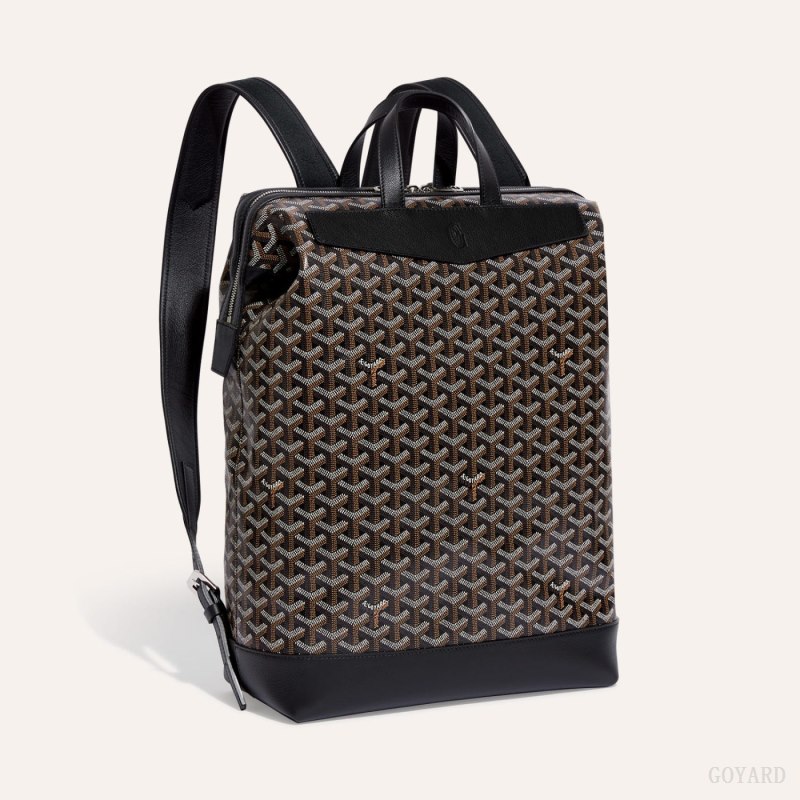 Mochilas Goyard Cisalpin Backpack Negras | GY-CYJ1337