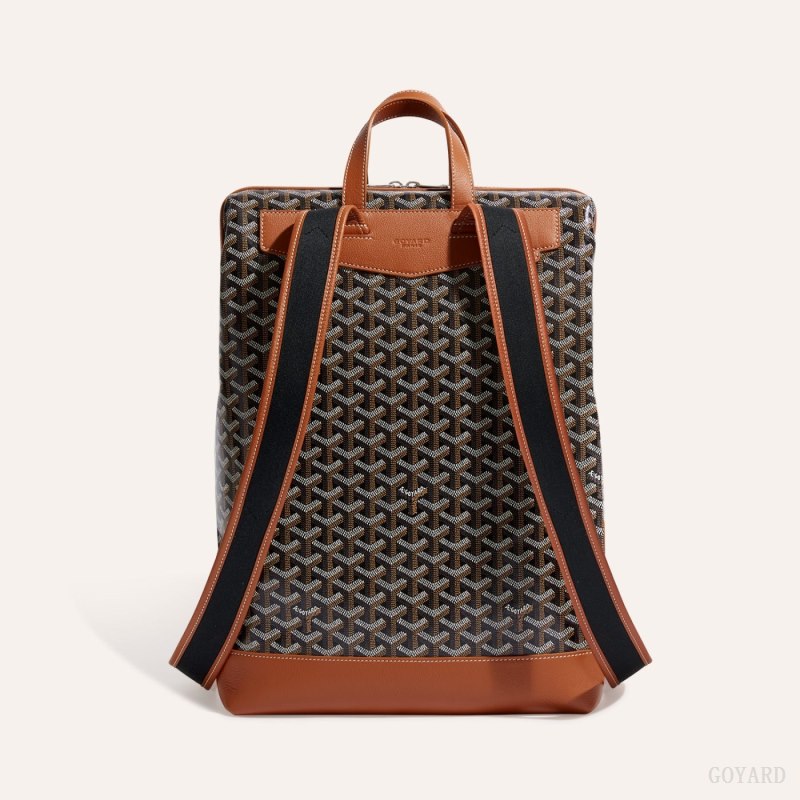 Mochilas Goyard Cisalpin Backpack Negras Marrones | GY-QUQ3378