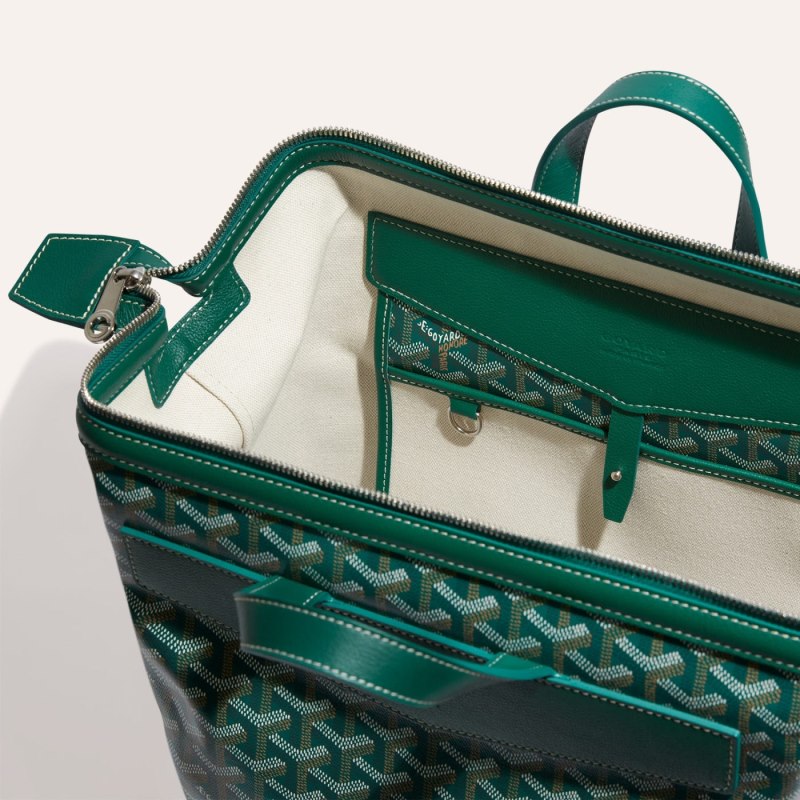 Mochilas Goyard Cisalpin Backpack Verde | GY-RXN0465
