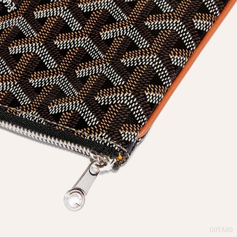 Pequeña Marroquinería Goyard SÉNAT PM POCKET Negras Marrones | GY-URN8679