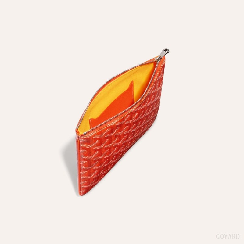 Pequeña Marroquinería Goyard SÉNAT PM POCKET Naranjas | GY-JUN7130