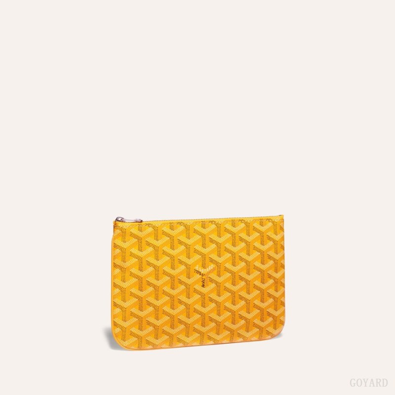Pequeña Marroquinería Goyard SÉNAT PM POCKET Amarillo | GY-ASI7422