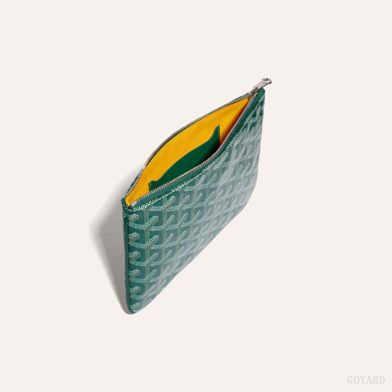 Pequeña Marroquinería Goyard SÉNAT PM POCKET Verde | GY-JPA8307