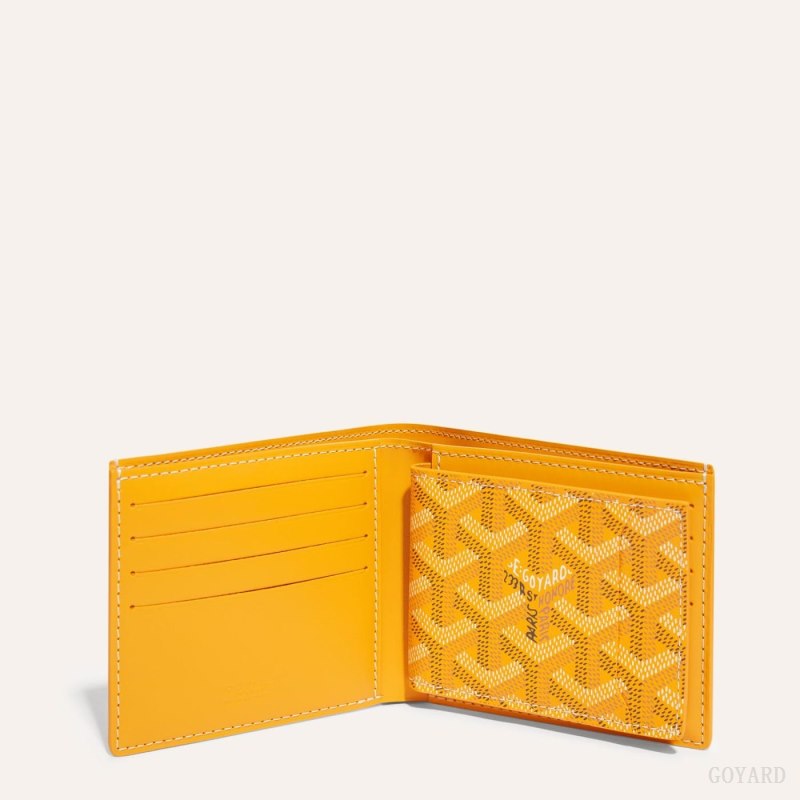 Porta Tarjeta Goyard INSERT VICTOIRE CARD WALLET Amarillo | GY-EJQ7075