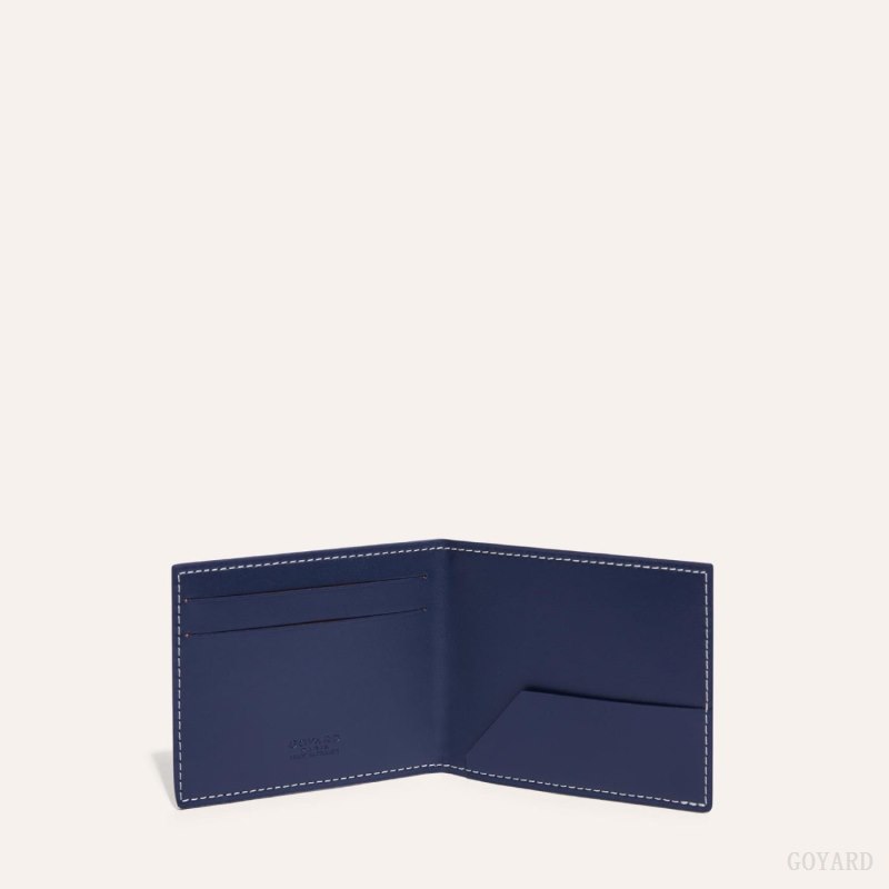 Porta Tarjeta Goyard INSERT VICTOIRE CARD WALLET Azul Marino Azules | GY-GAJ8470