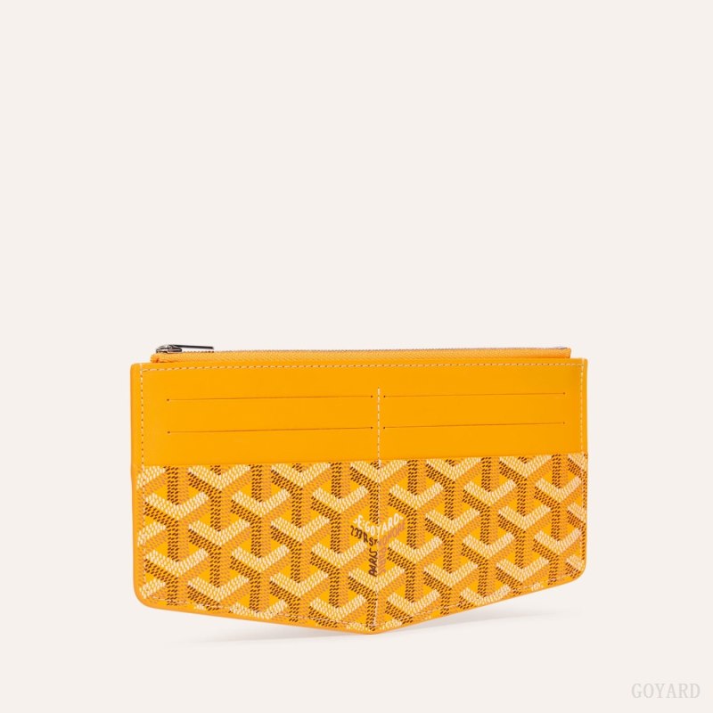 Porta Tarjeta Goyard Insert Louise Amarillo | GY-BEA7441
