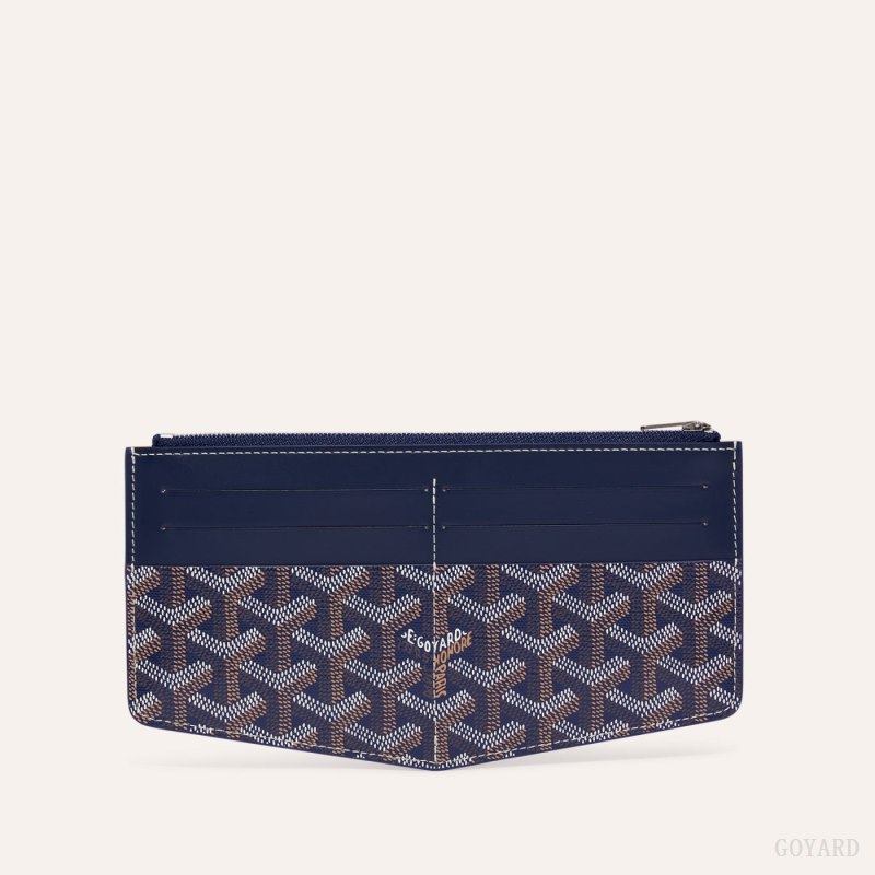 Porta Tarjeta Goyard Insert Louise Azul Marino Azules | GY-PQC1416