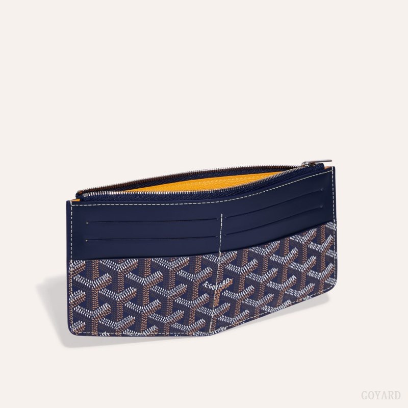 Porta Tarjeta Goyard Insert Louise Azul Marino Azules | GY-PQC1416
