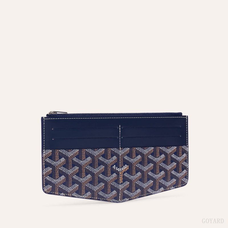 Porta Tarjeta Goyard Insert Louise Azul Marino Azules | GY-PQC1416
