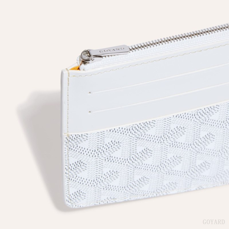 Porta Tarjeta Goyard Insert Louise Blancas | GY-IHQ7959