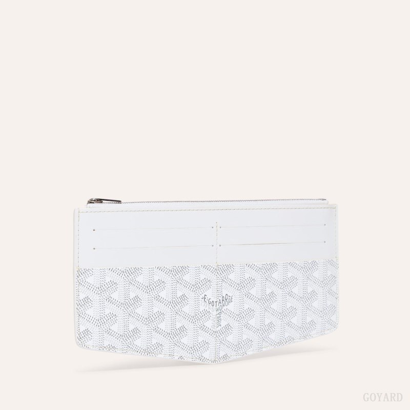 Porta Tarjeta Goyard Insert Louise Blancas | GY-IHQ7959