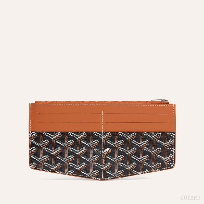 Porta Tarjeta Goyard Insert Louise Negras Marrones | GY-BVP8802