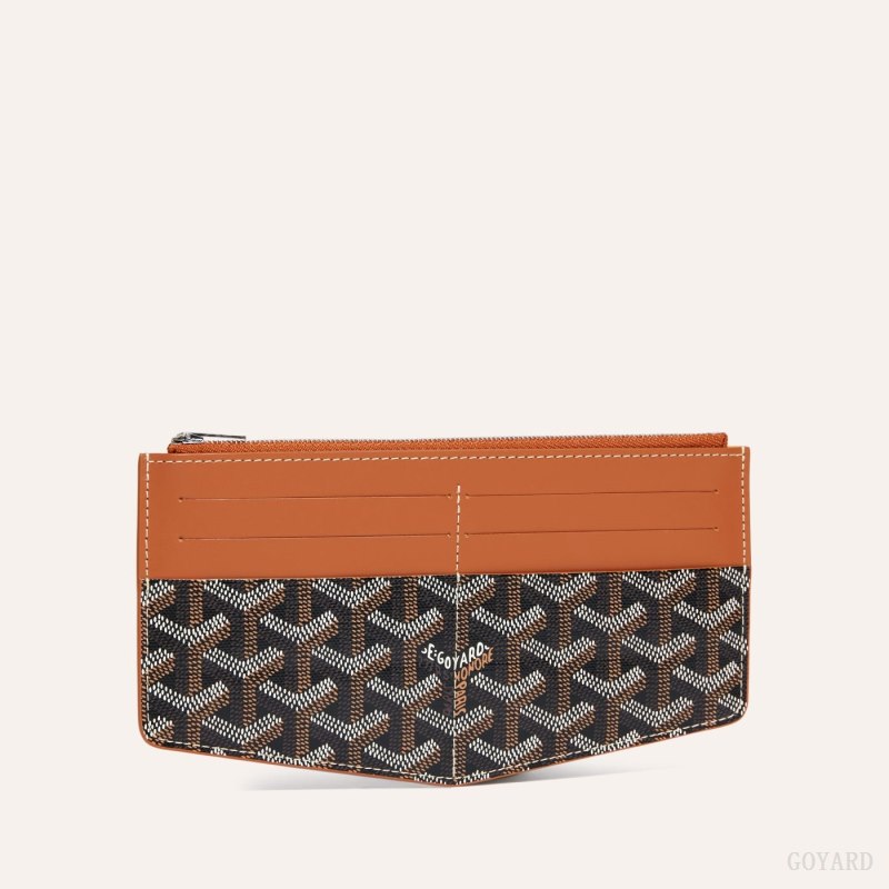 Porta Tarjeta Goyard Insert Louise Negras Marrones | GY-BVP8802