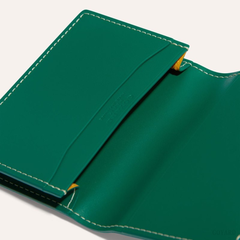 Porta Tarjeta Goyard MALESHERBES CARD WALLET Verde | GY-NMF8735
