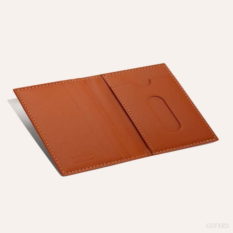 Porta Tarjeta Goyard SAINT-MARC CARD WALLET Negras Marrones | GY-QJI2781
