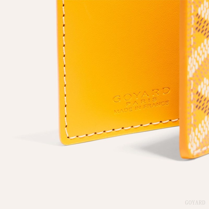 Porta Tarjeta Goyard SAINT-MARC CARD WALLET Amarillo | GY-NKA2049