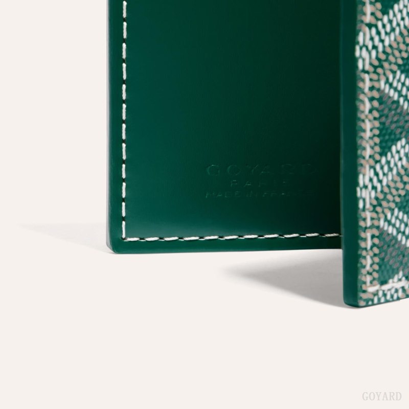 Porta Tarjeta Goyard SAINT-MARC CARD WALLET Verde | GY-YDY2510