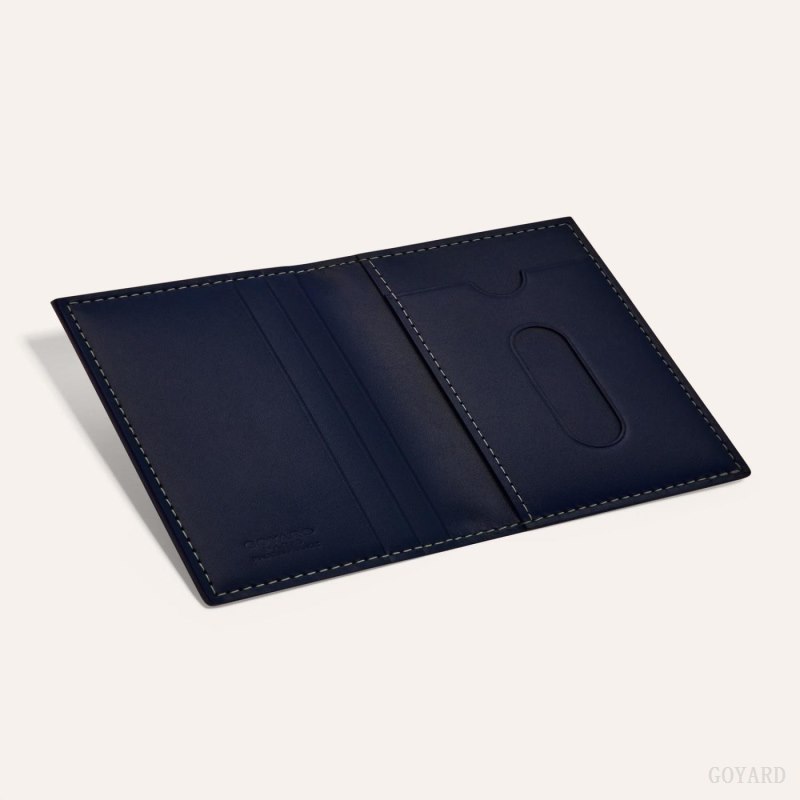 Porta Tarjeta Goyard SAINT-MARC CARD WALLET Azul Marino Azules | GY-AXP0623
