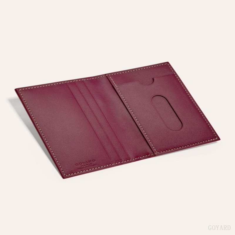Porta Tarjeta Goyard SAINT-MARC CARD WALLET Burdeos | GY-WOH9238