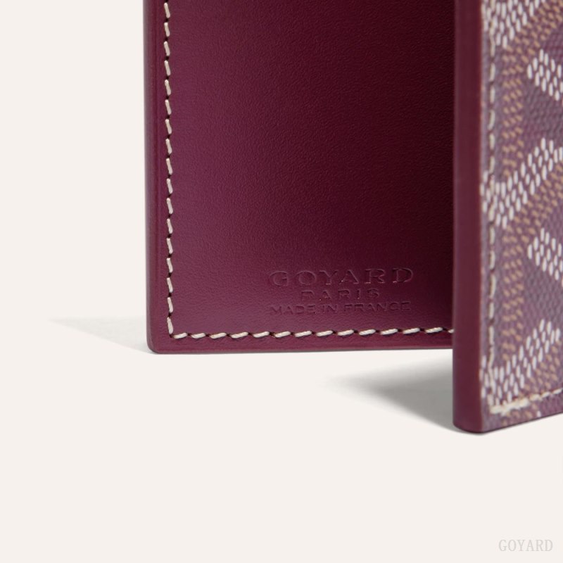 Porta Tarjeta Goyard SAINT-MARC CARD WALLET Burdeos | GY-WOH9238