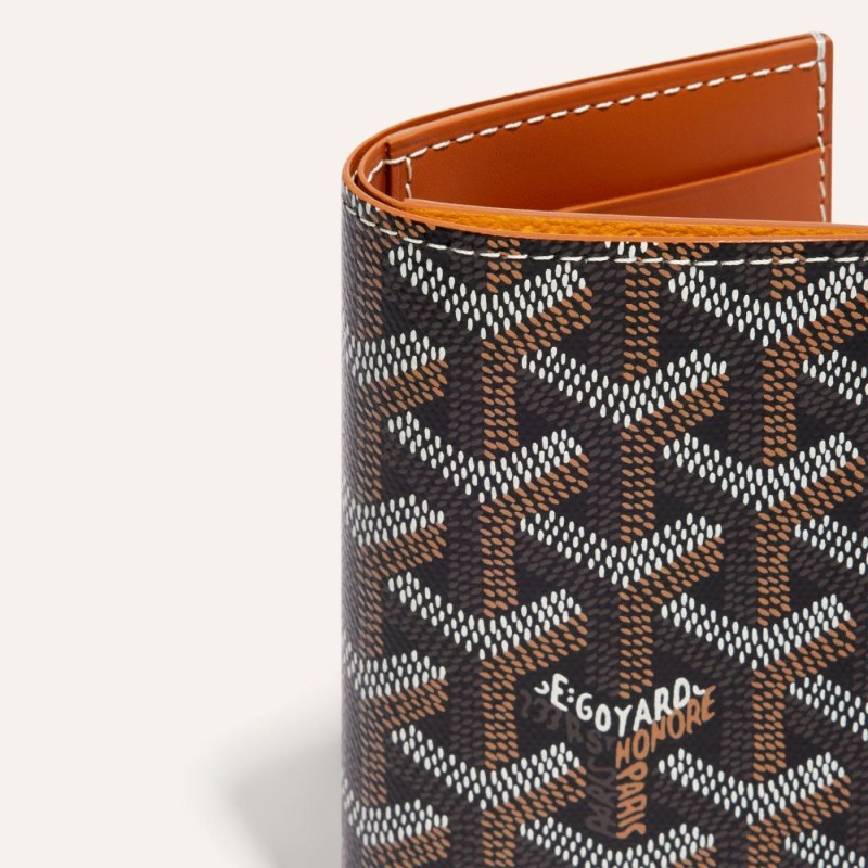 Porta Tarjeta Goyard SAINT-PIERRE CARD WALLET Negras Marrones | GY-WGU6615