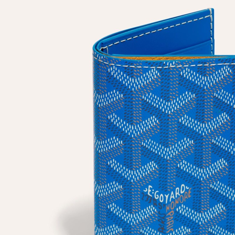 Porta Tarjeta Goyard SAINT-PIERRE CARD WALLET Azules | GY-UTU7060