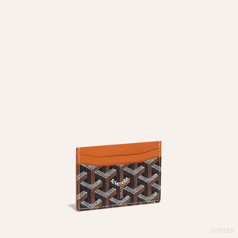 Porta Tarjeta Goyard SAINT-SULPICE CARD WALLET Negras Marrones | GY-ORU8370