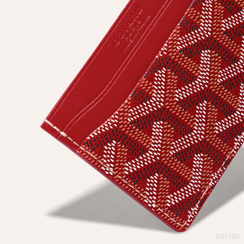 Porta Tarjeta Goyard SAINT-SULPICE CARD WALLET Rojas | GY-RVI0943