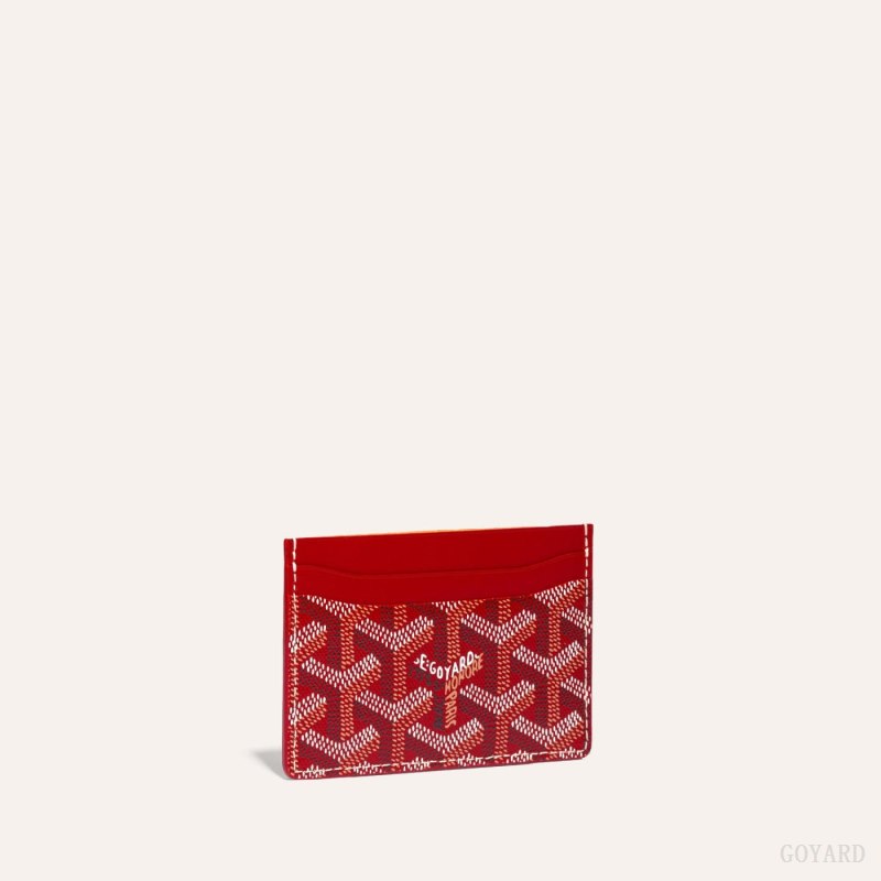 Porta Tarjeta Goyard SAINT-SULPICE CARD WALLET Rojas | GY-RVI0943