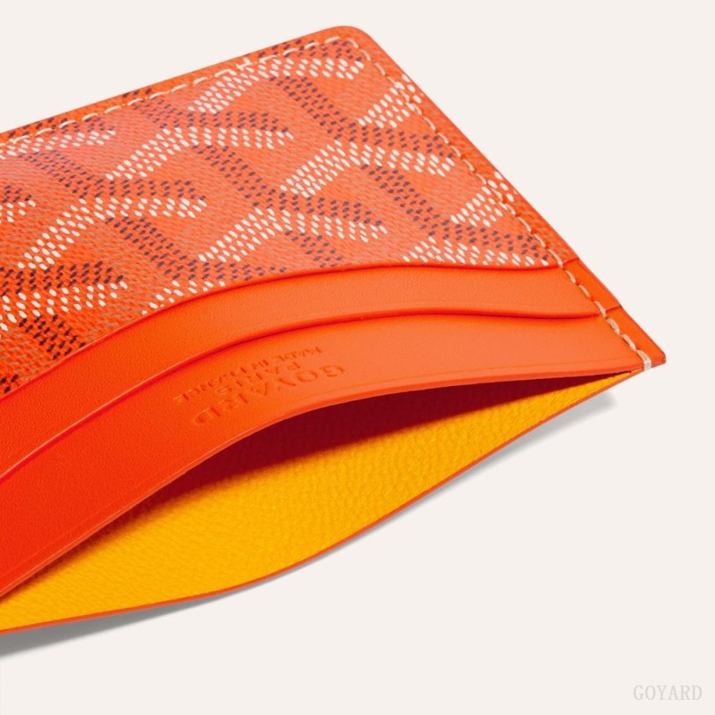Porta Tarjeta Goyard SAINT-SULPICE CARD WALLET Naranjas | GY-MYC5170