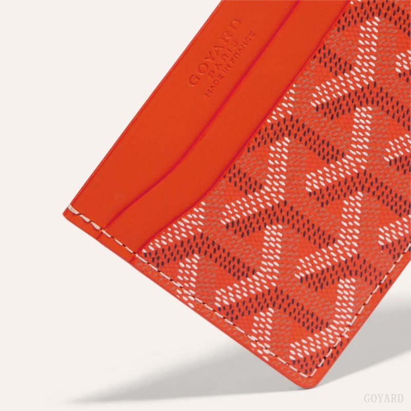 Porta Tarjeta Goyard SAINT-SULPICE CARD WALLET Naranjas | GY-MYC5170