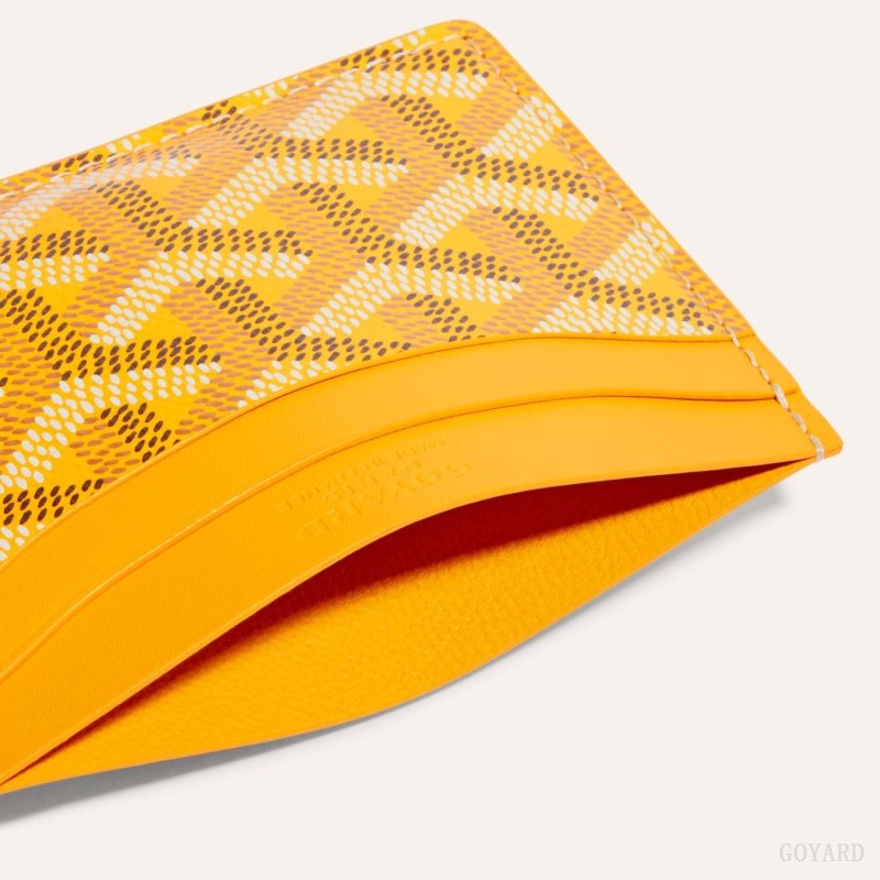 Porta Tarjeta Goyard SAINT-SULPICE CARD WALLET Amarillo | GY-RMG3531