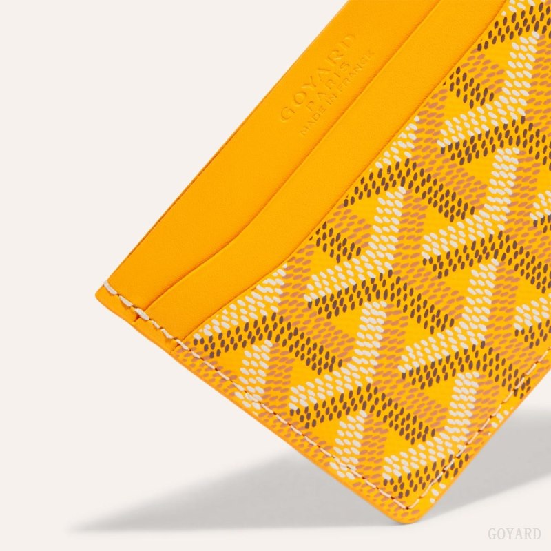Porta Tarjeta Goyard SAINT-SULPICE CARD WALLET Amarillo | GY-RMG3531