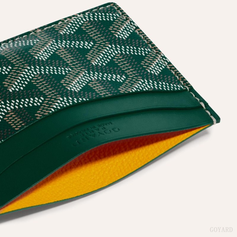 Porta Tarjeta Goyard SAINT-SULPICE CARD WALLET Verde | GY-TLY9472