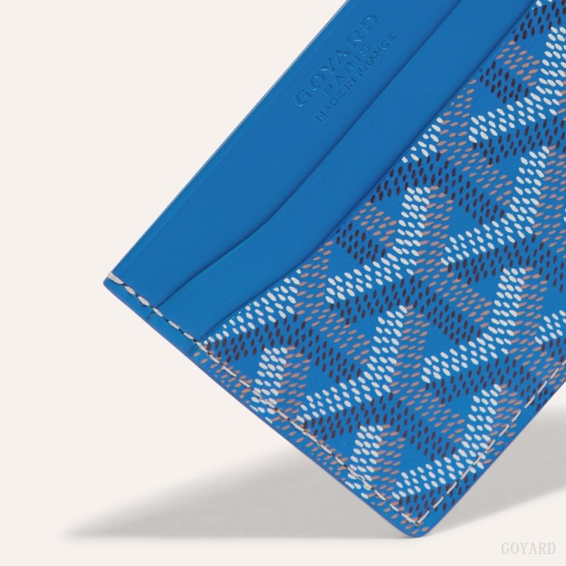 Porta Tarjeta Goyard SAINT-SULPICE CARD WALLET Azules | GY-GSA9848